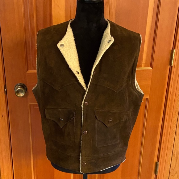 Other - Vintage Men’s Leather Vest M